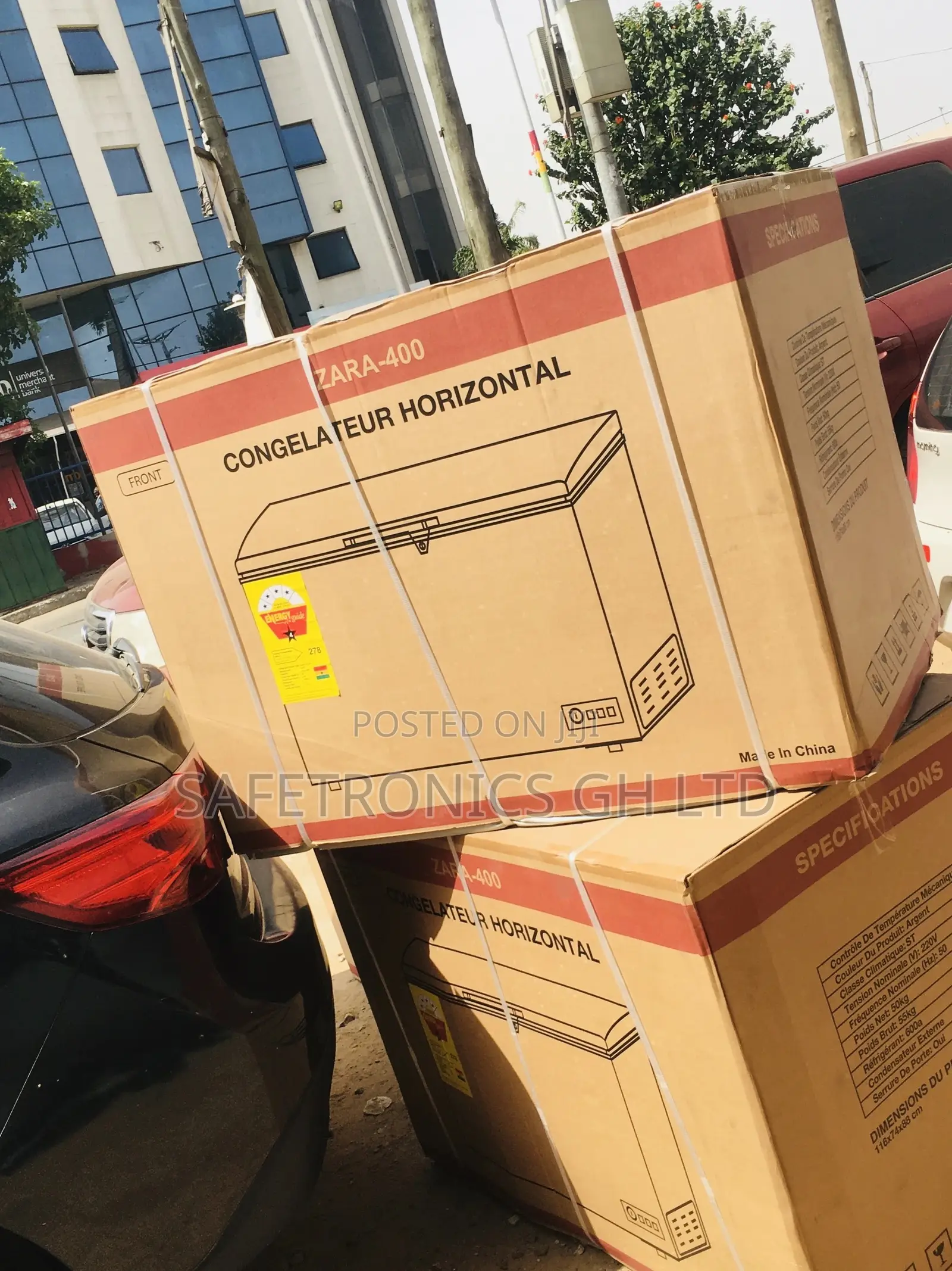 Original Zara-400 345 Liters Chestfreezer Singledoor 