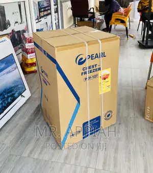 Stainless Steal Pearl PCF-127 1 Door Electric Freezer.