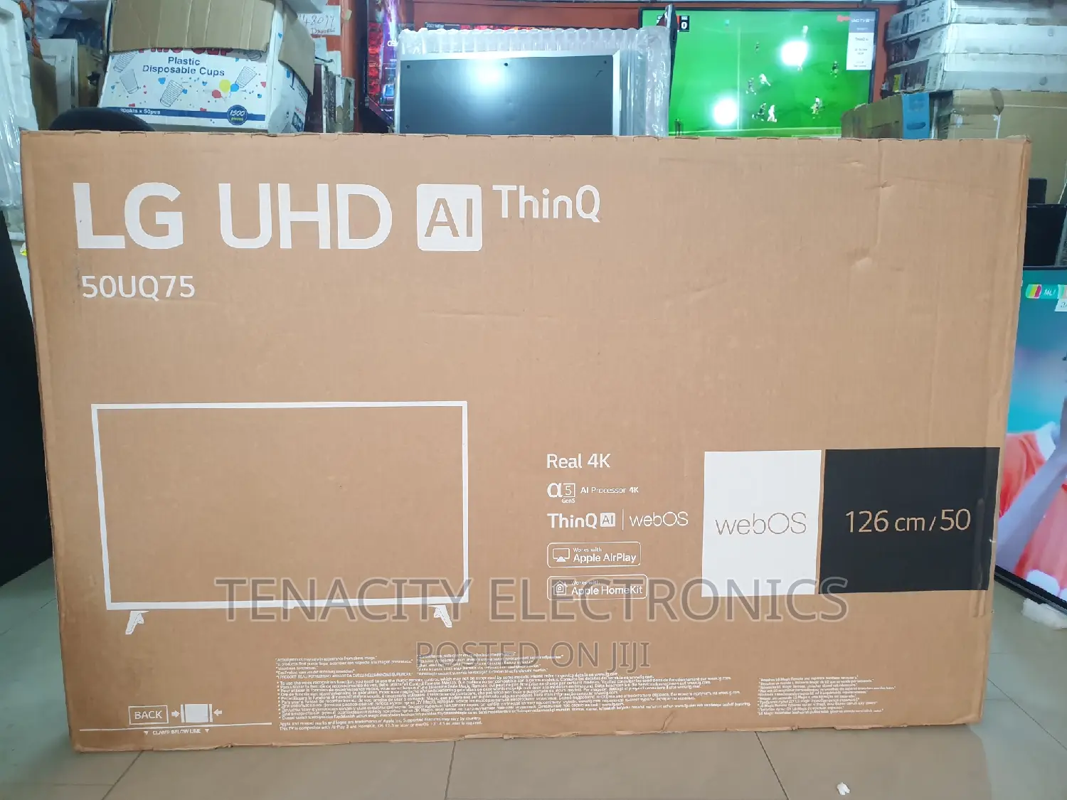 2022/New Lg 50"Uhd HDR Smart Satellite Tv