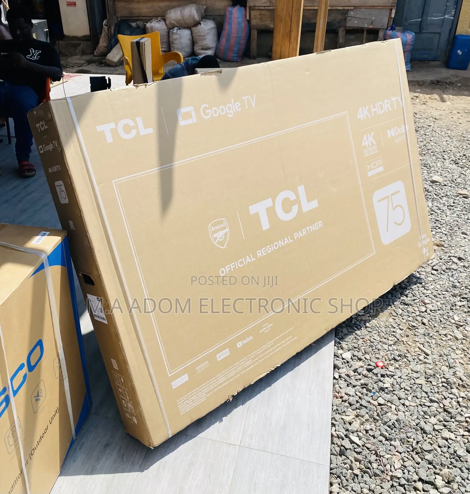 Energy and Cost Saving TCL 75P635 75 Inch HDR Smart Tv.