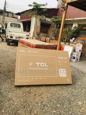 Electric Smart Black TCL 55 Inches Glossy Qled C635 Tv