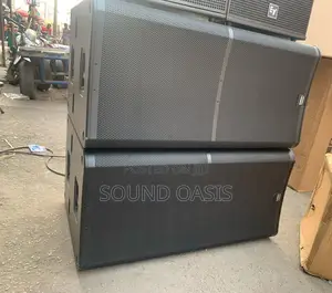 QSC Double Sub Speakers (1 Pair) 2500w × 2 Per Speaker