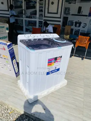 Fresh in Box Pearl 12kg Twin Tap Washing Machine.