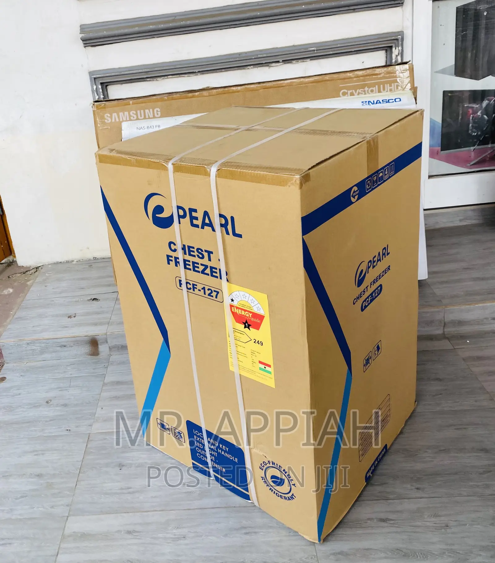 Durable Pearl PCF-127 Single Door Freezer,Gray.