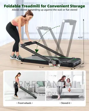2-in-1 Foldable Treadmill From THERUN, UK