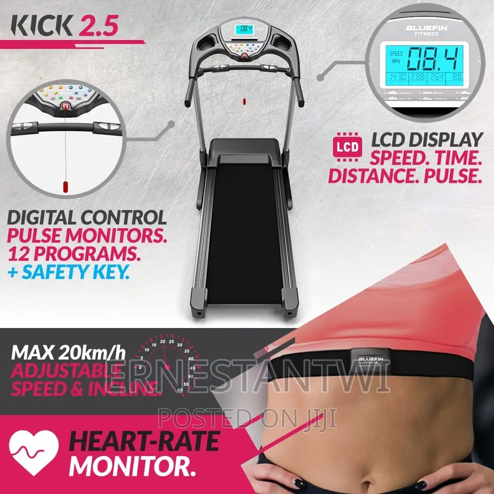 Semi Commercial Treadmill From Bluefin, UK
