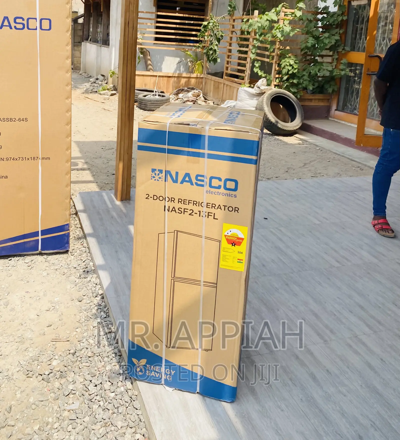 Well Design Nasco Double Door Refrigerator(Nasd2-13fl).