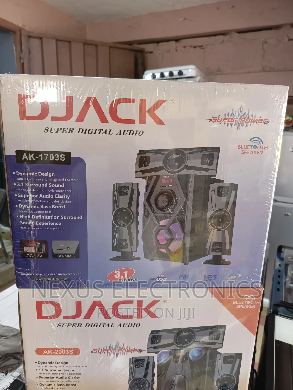 Quality Djack 3.1ch Home Theater With Fm, Bluetooth