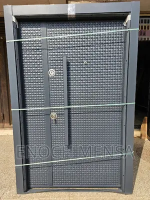 Modern Exterior Steel Security Door.