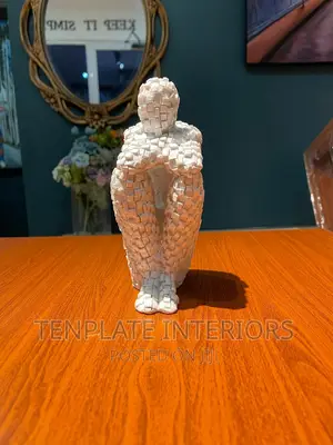 The Squat Thinking Man Figurine