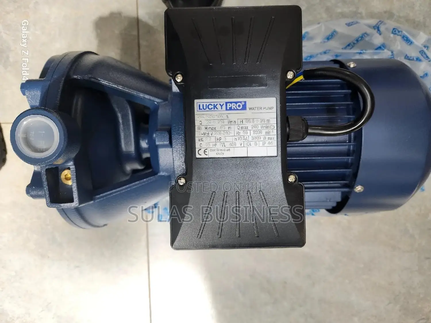 3 Hp Double Impeller Lucky Pro Pump