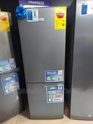 Nasco Nasd2-27 186litre Double Door Bottom Freezer Fridge