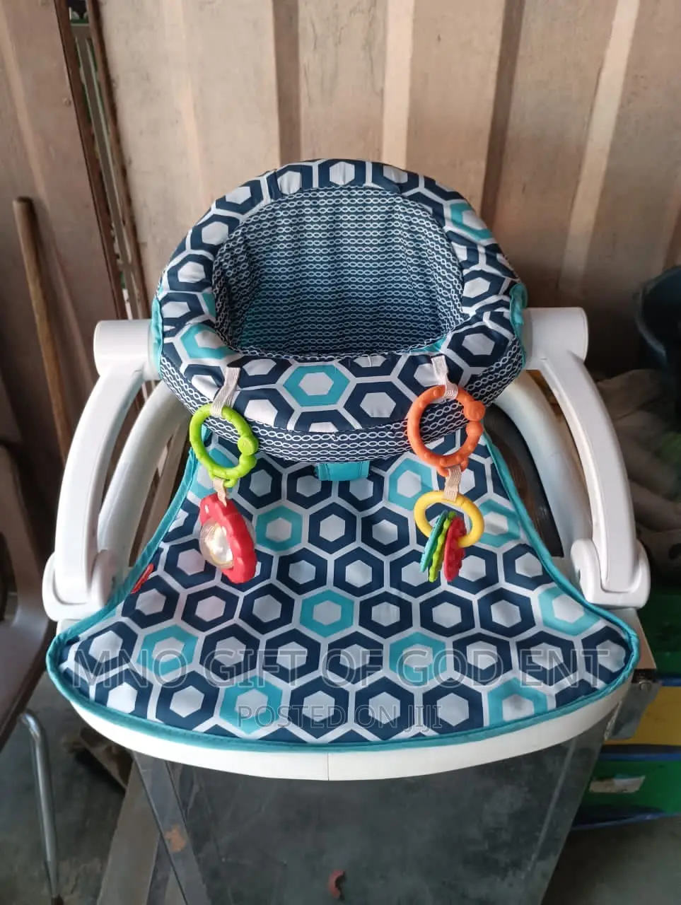 Fisher Price Sit-Me-Up Honeydew Drop Floor Seat