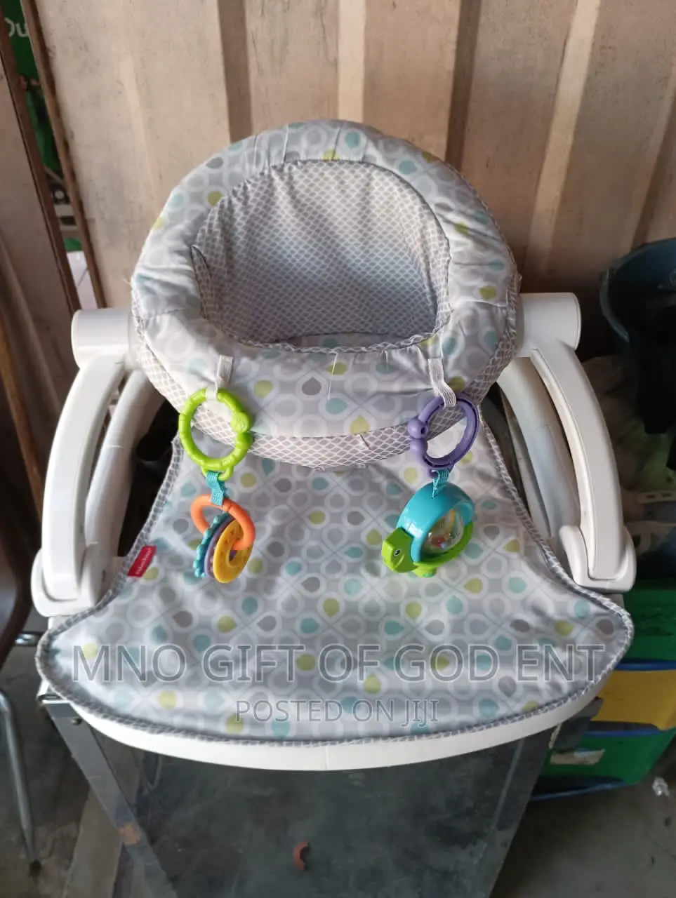 Fisher Price Sit-Me-Up Honeydew Drop Floor Seat