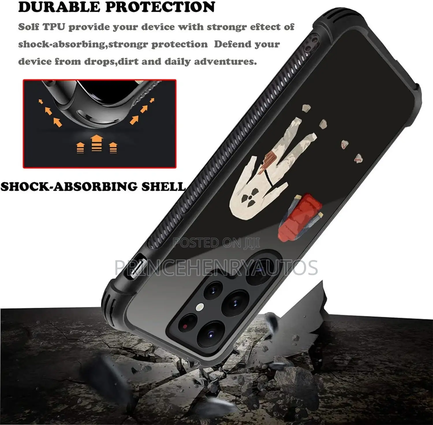 CARLOCA Case for Samsung Galaxy S22 Ultra