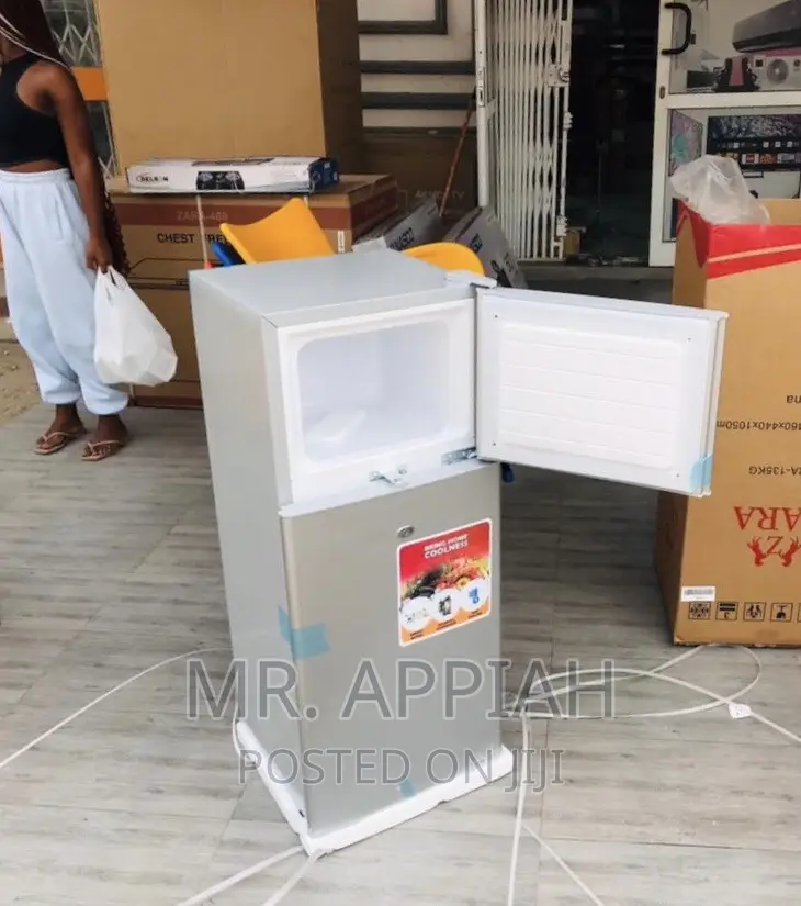 Anti-Rust Zara 135KH Double Door Refrigerator.