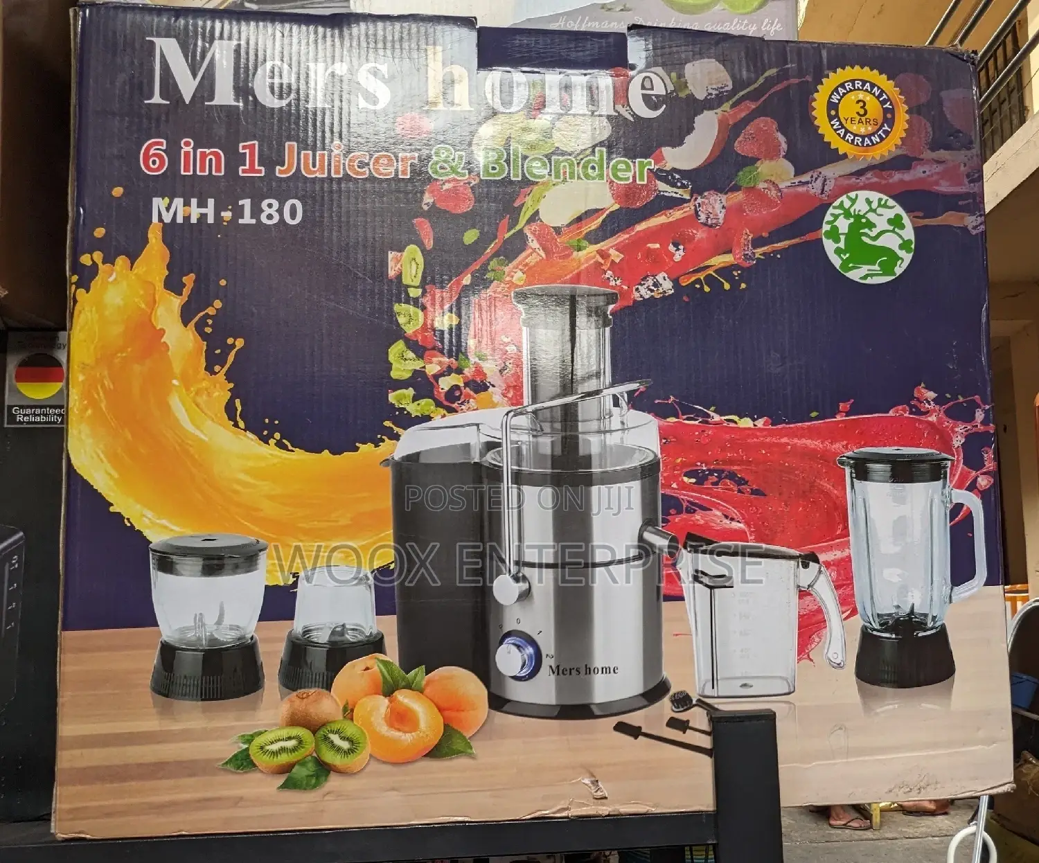 Mers Home Juicer/Blender (6 in 1)