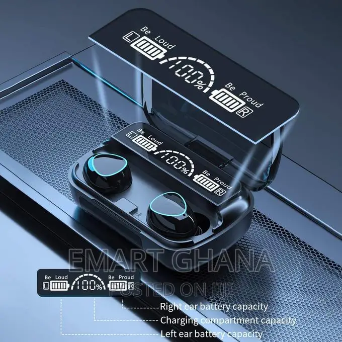 Wireless Finger Touch Control True Bass Bluetooth Headset