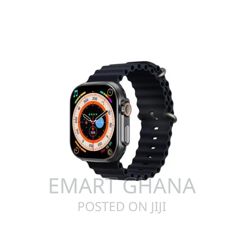 Series 8 Ultra Door Access Unlock Smart Watch - Black