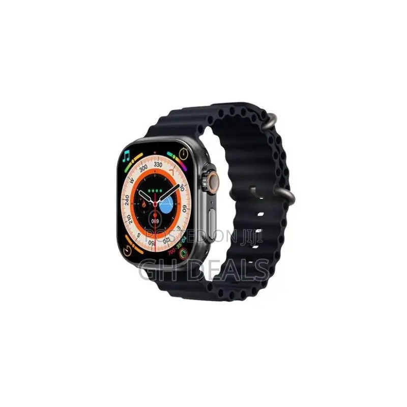 Series 8 Ultra Door Access Unlock Smart Watch - Black