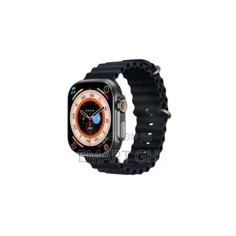 Series 8 Ultra Door Access Unlock Smart Watch - Black