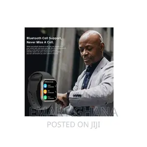 Series 8 Ultra Door Access Unlock Smart Watch - Black