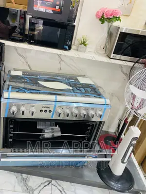 Get Adorable Ferre 60x90 4 Gas + 2 Electric Burner,Gray.