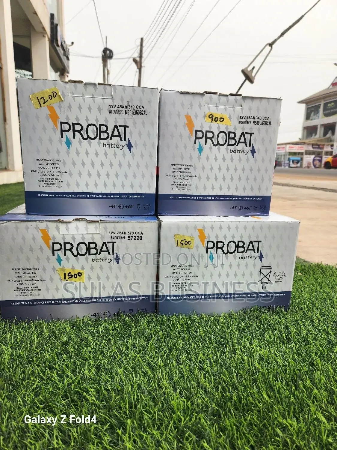 15-Plate Probate Solid Battery