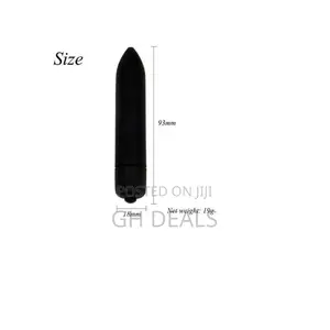 Bullet Female Gspots Vibrator for Adult Sexs Toy - Black