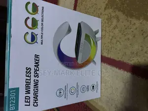 Led Wireless Charging Speaker With Bluetooth