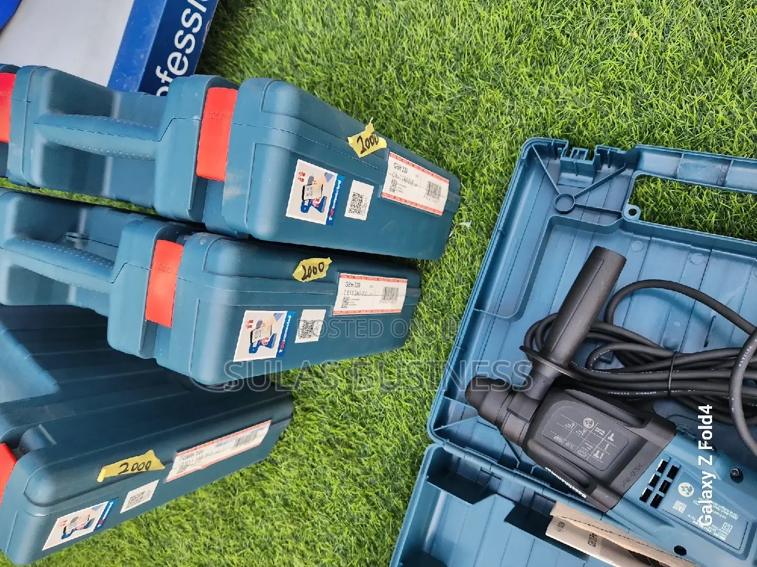 The Bosch SDS Drill