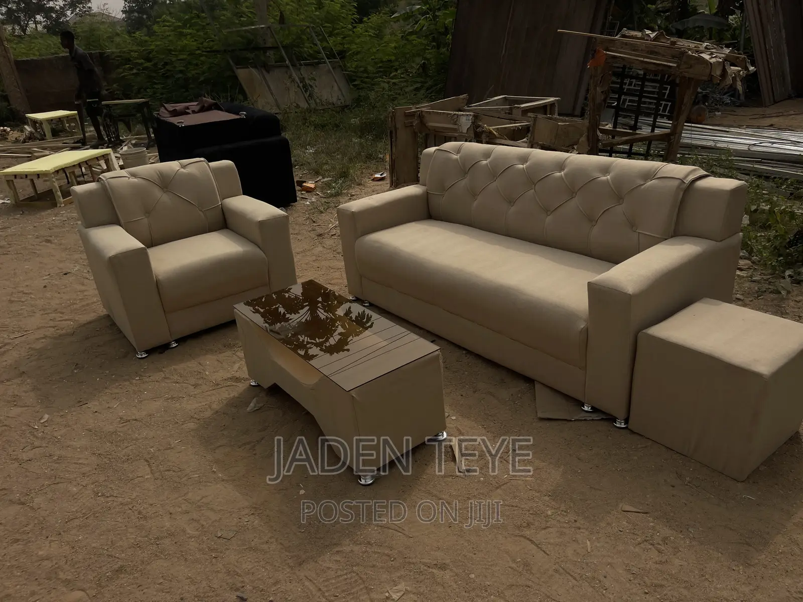 Cream Sofa