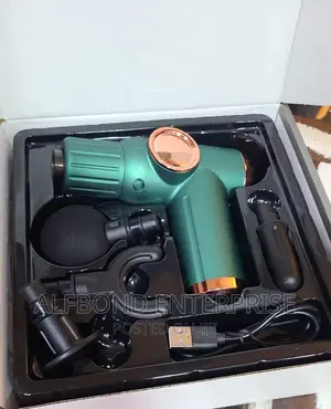 Green Plastic Fascial Massage Gun