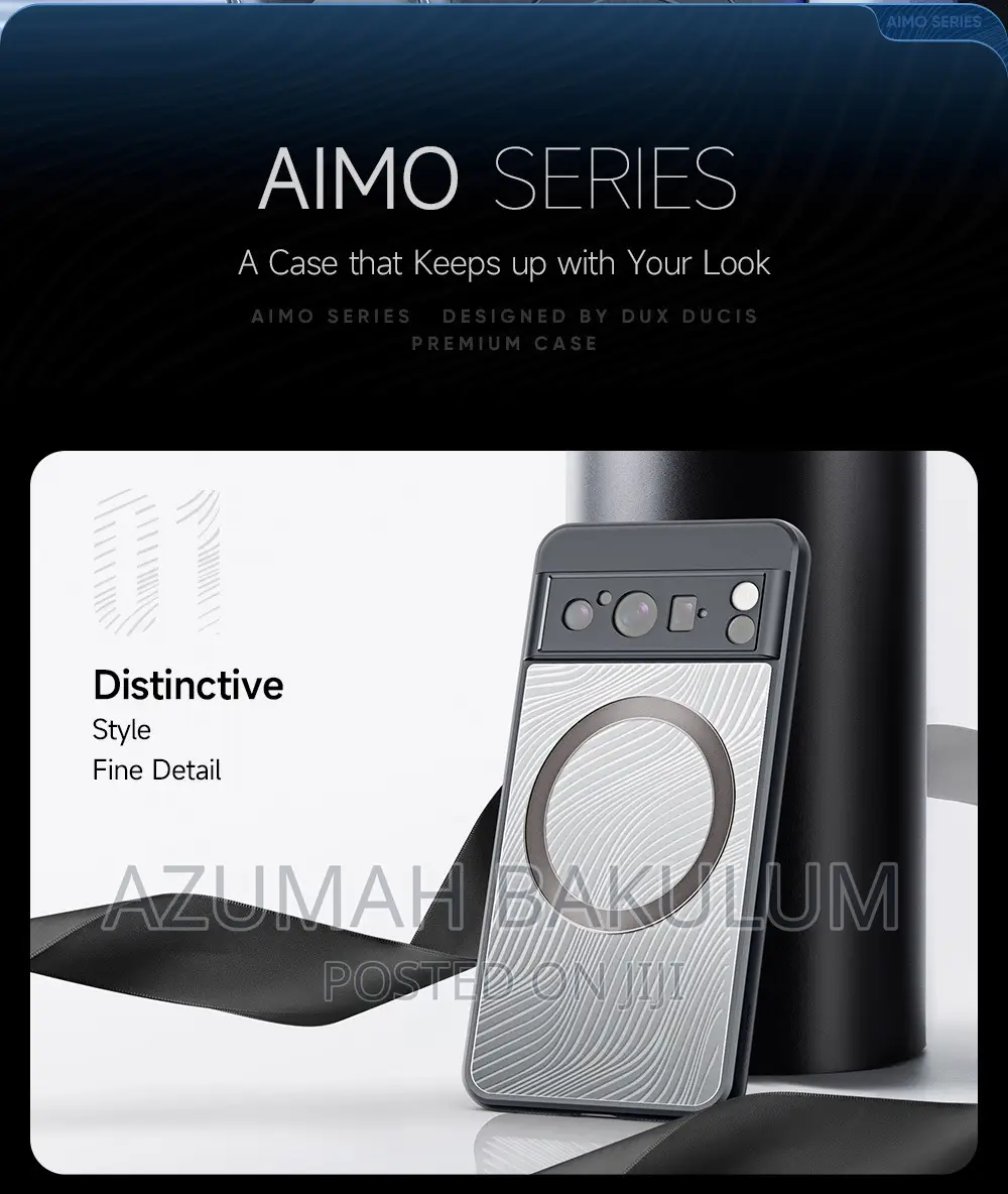 Google Pixel 8 Pro / 8 Aimo Mag Series Back Cover