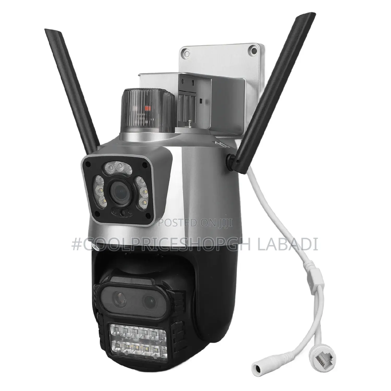 Dual Lens Screen Wifi CCTV Surveillance Cameras