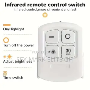 3 Set Led Light With Remote