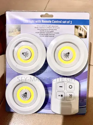 3 Set Led Light With Remote