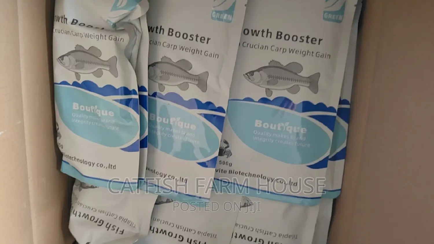 Fish Growth Booster and Active Multivitamin 