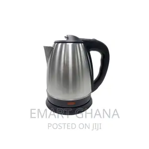 Nasco KES4116-GS Electric Kettle - 1.7L - Black/Silver