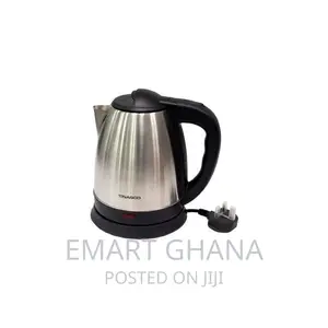 Nasco KES4116-GS Electric Kettle - 1.7L - Black/Silver