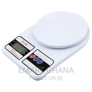LCD Digital Kitchen Measuring Tool Food Weighing Scales Whit