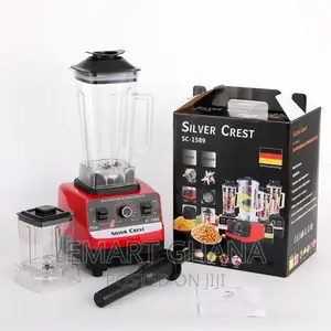 Silver Crest 2.5L - 4500W - Double Jar Heavy Duty Commercial