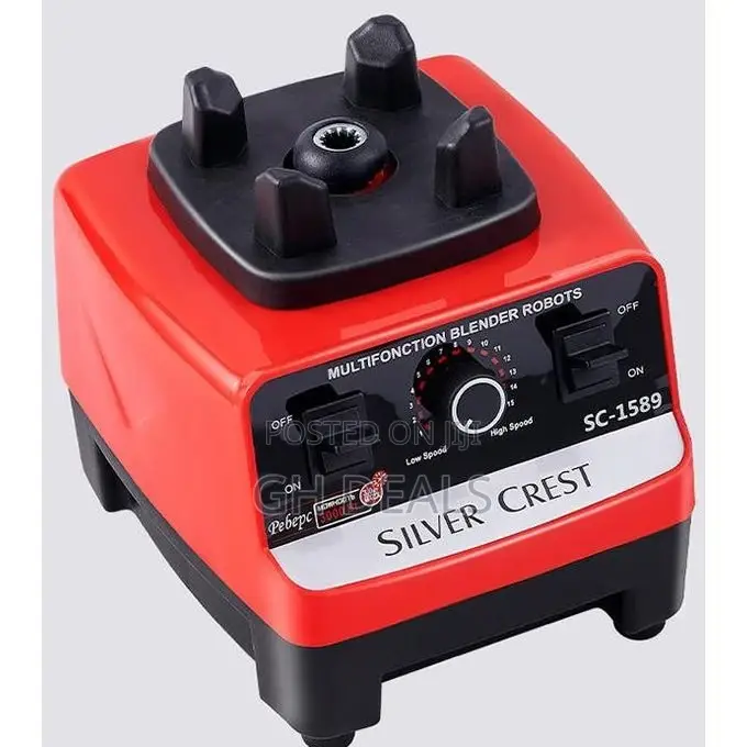 Silver Crest 2.5L - 4500W - Double Jar Heavy Duty Commercial