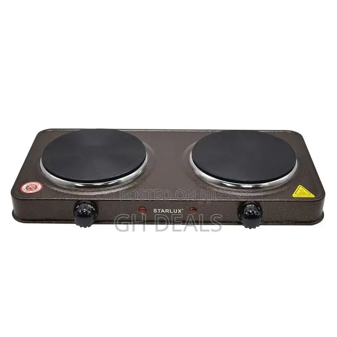 Starlux Electric Hot Plate 2 Burner - B