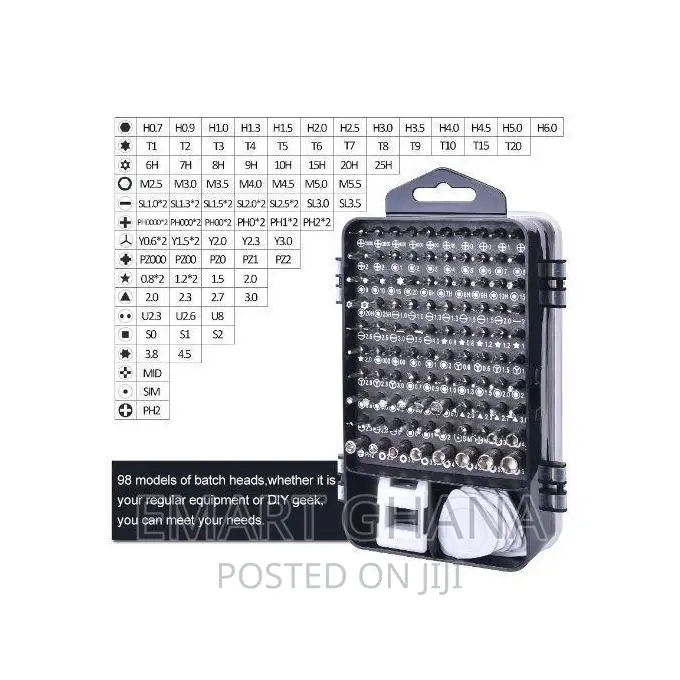 115pcs/Set Screwdriver Set Precision Mobile Phone Repair Too