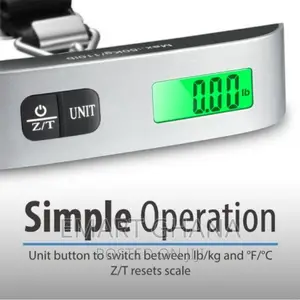 10g-50kg Portable Digital Luggage Scale LCD Display Travel H