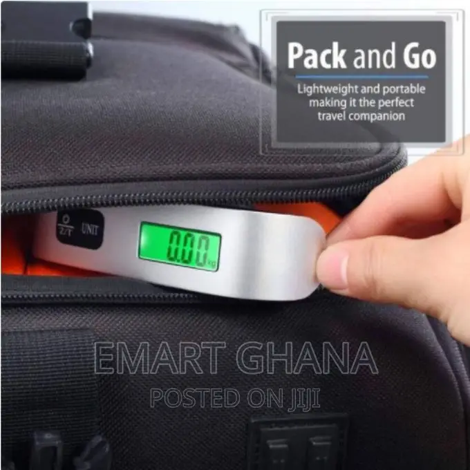 10g-50kg Portable Digital Luggage Scale LCD Display Travel H