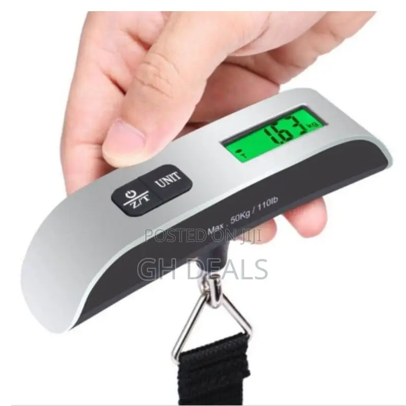 10g-50kg Portable Digital Luggage Scale LCD Display Travel H