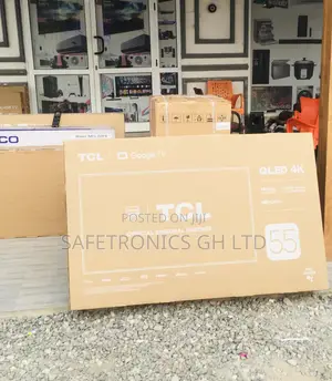 HDR TCL 55 Electric Black Smart Qled Glossy C635 Tv