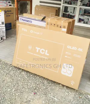 55 Inches Glossy Qled C635 Electric Black Smart HDR Tv